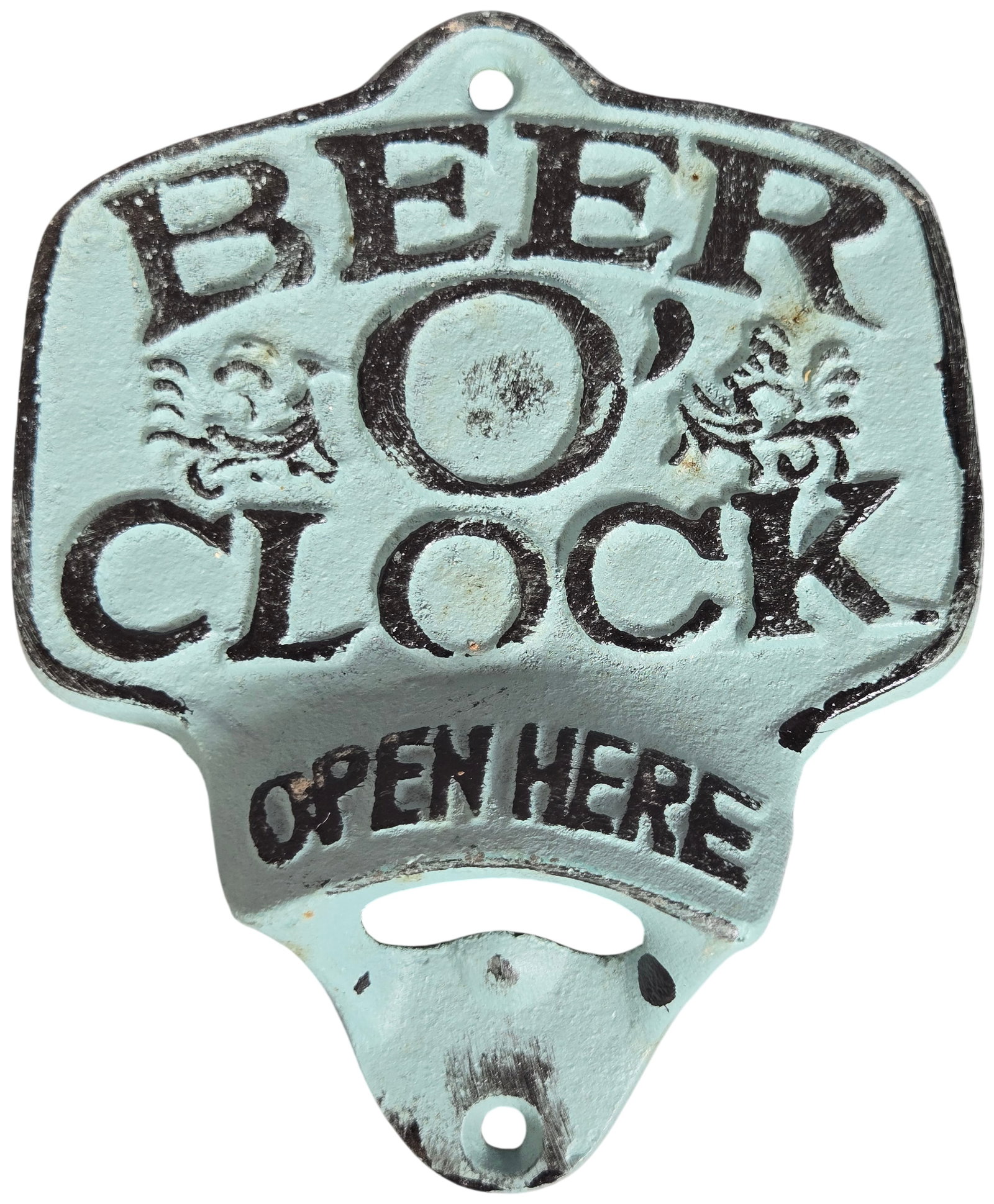 Novelty Beer O Clock Wall Mounted Bottle Opener (1 of 4)