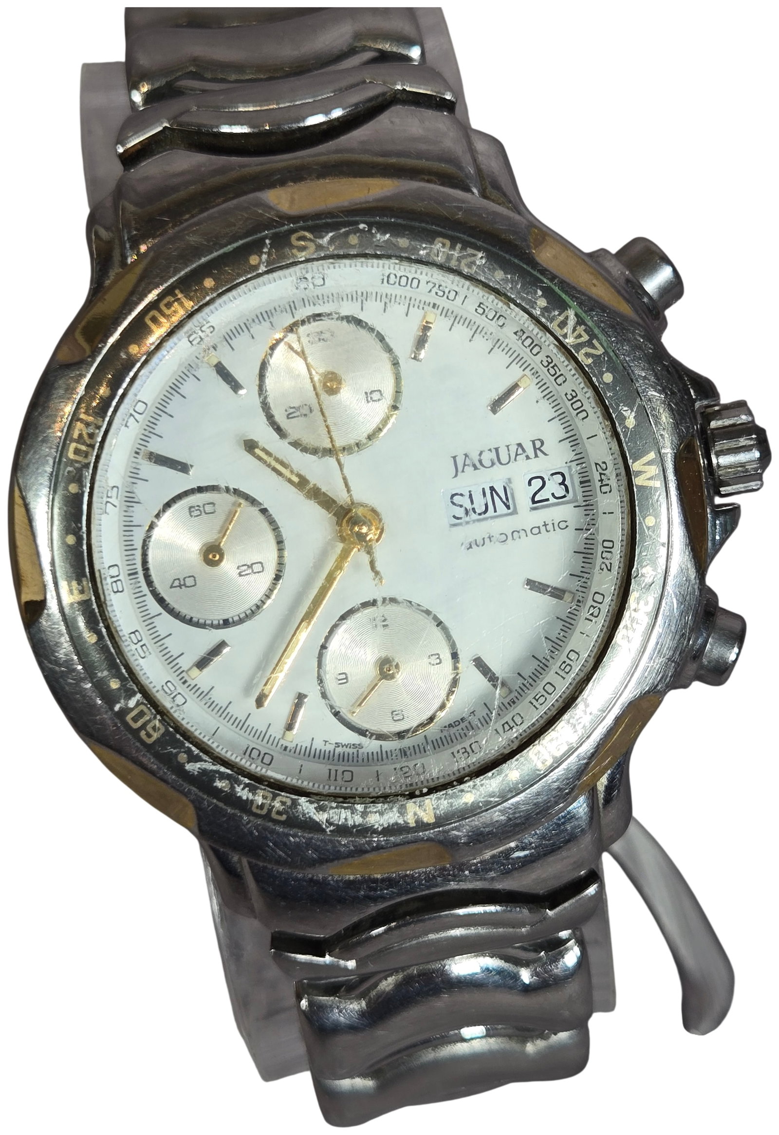 Jaguar Automatic Chronograph Wristwatch Reference J910 - 2