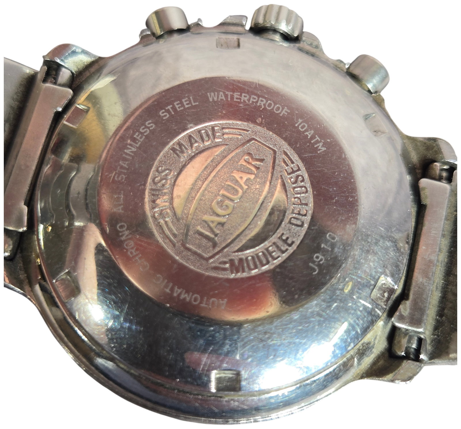 Jaguar Automatic Chronograph Wristwatch Reference J910 - 4