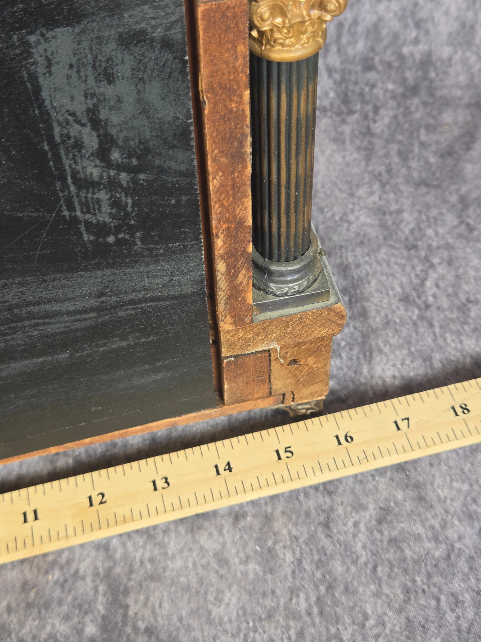 Sessions Architectural Black Mantel Clock - 8