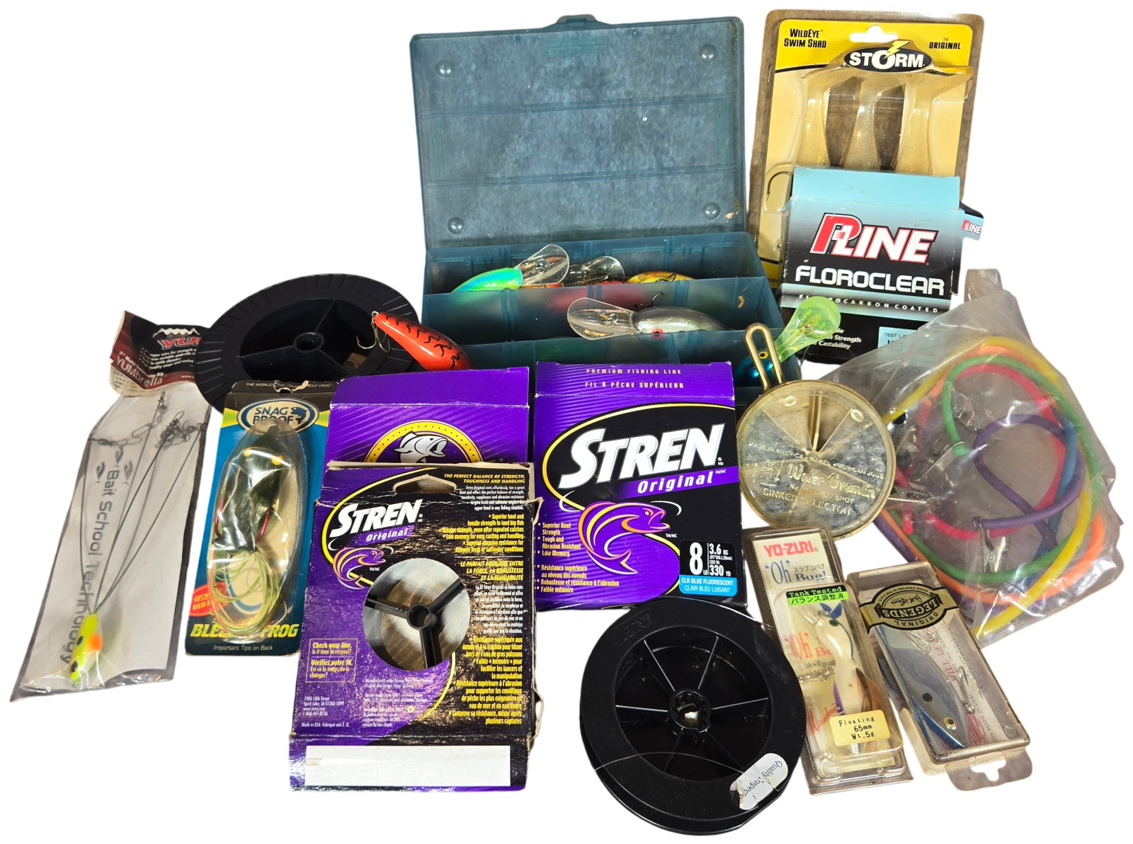 An Assortment of Fishing Tackle and Accessories Featuring Bill Dance Signature Lures (1 of 8)