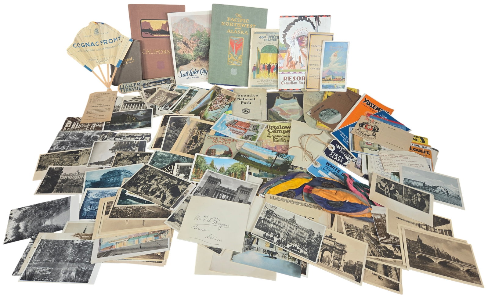A Large Collection of Travel Ephemera and Souvenirs Relating to Theodora E. Burgess, circa 1928 (1 of 20)