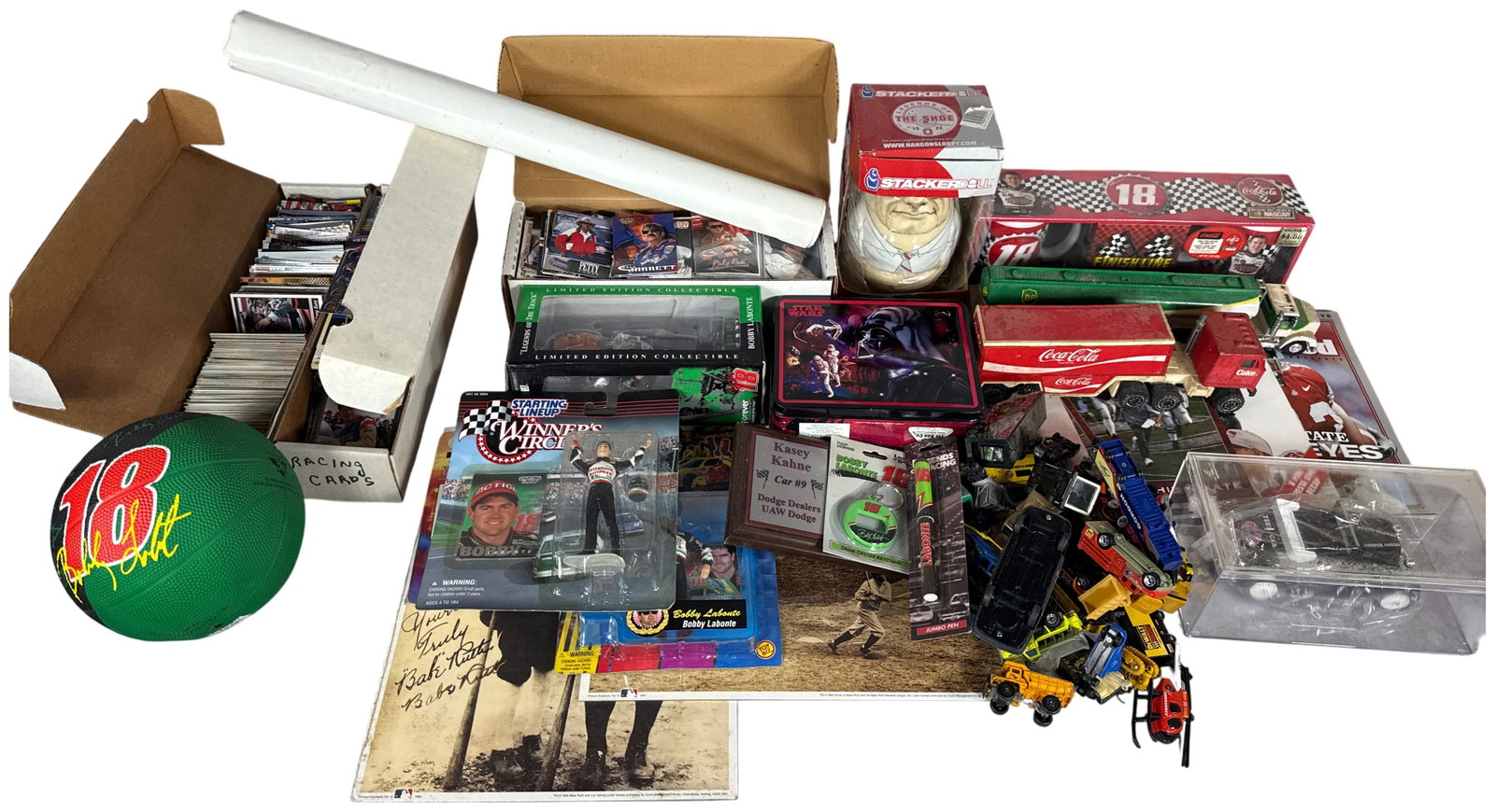 A Collection of NASCAR, Ohio State University, and Sports Memorabilia Including Autographs and (1 of 20)