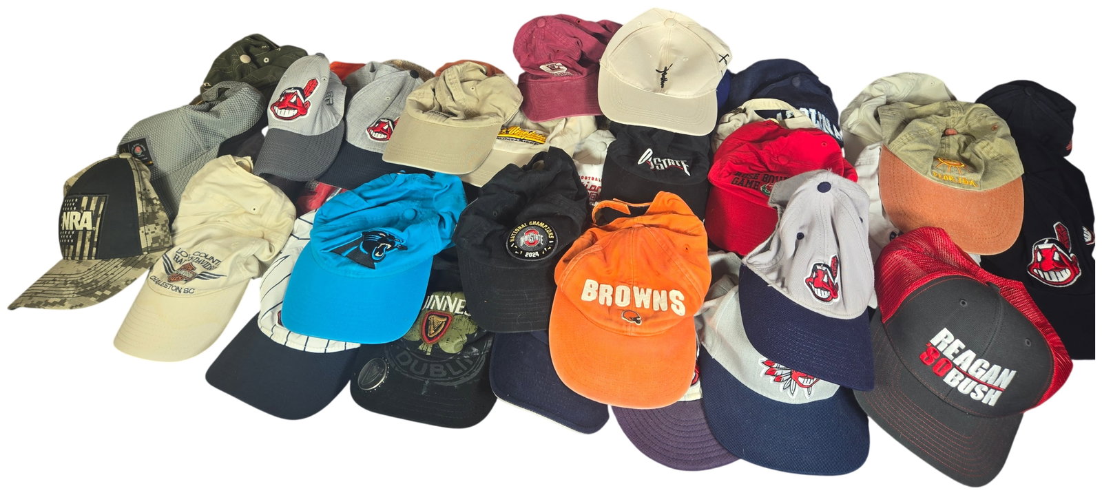 An Assortment of Sports, Political, and Promotional Baseball Caps and Trucker Hats (1 of 11)