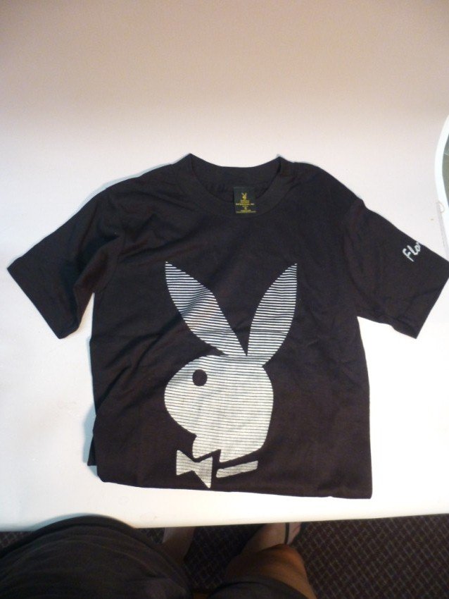 Vintage 80s Playboy T-Shirt: Size Small. Shipping 5.