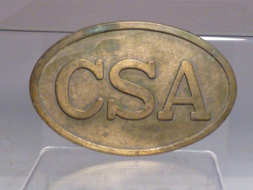 Vintage Belt Buckle: CSA Civil War: Shipping 5