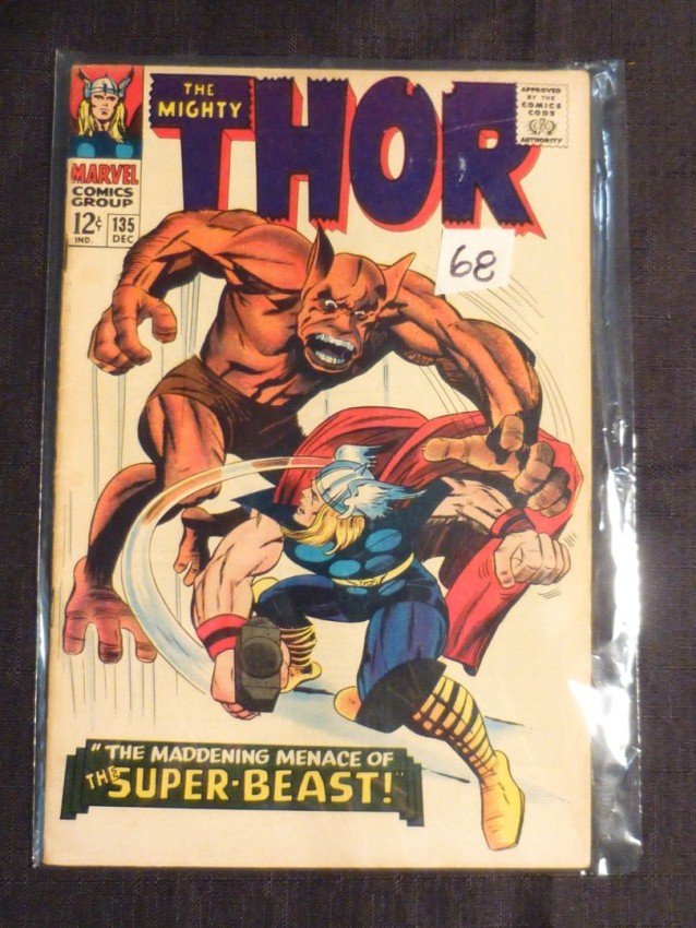 Vintage Comic Book: Mighty Thor #135: Shipping 5