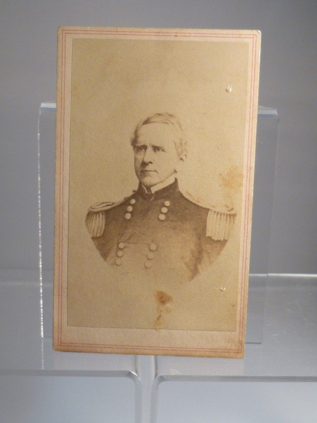 CDV photo of Union General Dix: Shipping 5.