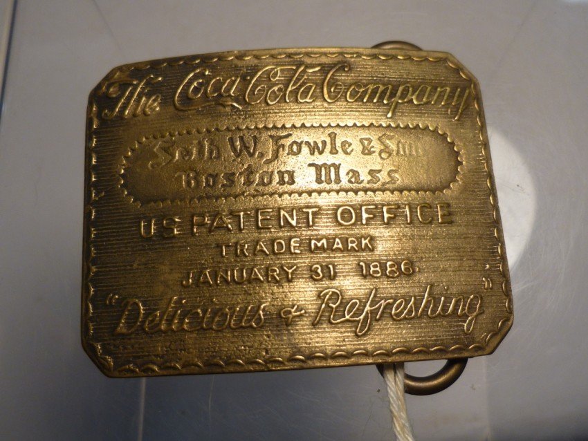Vintage Belt Buckle: Coca-Cola. Shipping 7.50