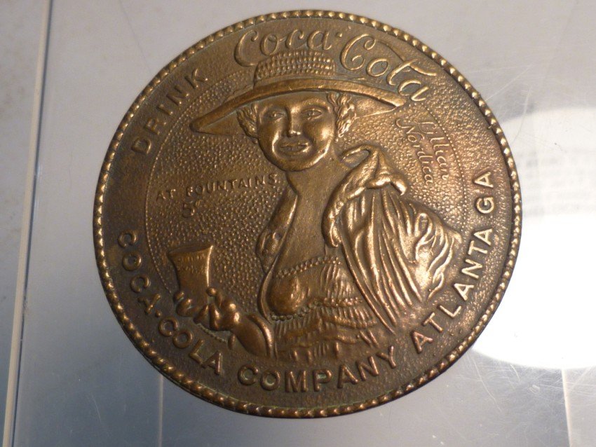 Vintage Belt Buckle: Coca-Cola. Shipping 7.50