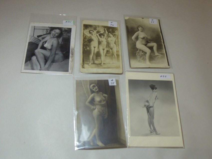 Group lot of nudie postcards etc: Shipping 7.50
