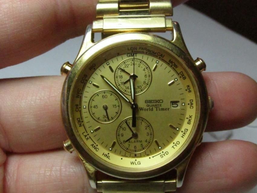 seiko quartz world timer