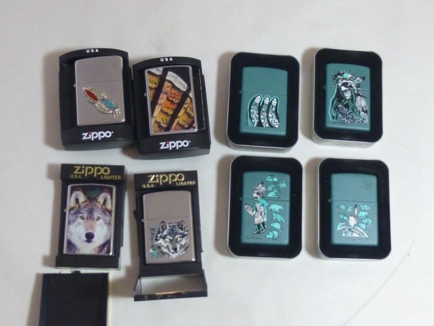 Large group lot of Zippo lighters: Shipping 15