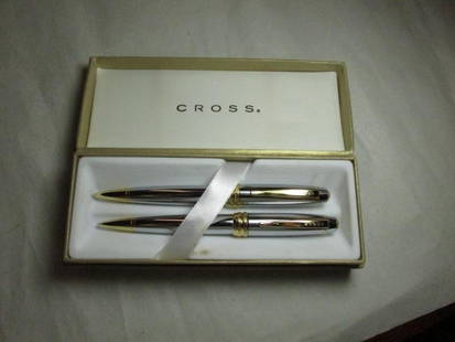 Cross Fancy Pen and Mechanical Pencil Set: Shipping 12.50