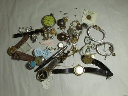 Large lot of mostly vintage watches: Shipping 15