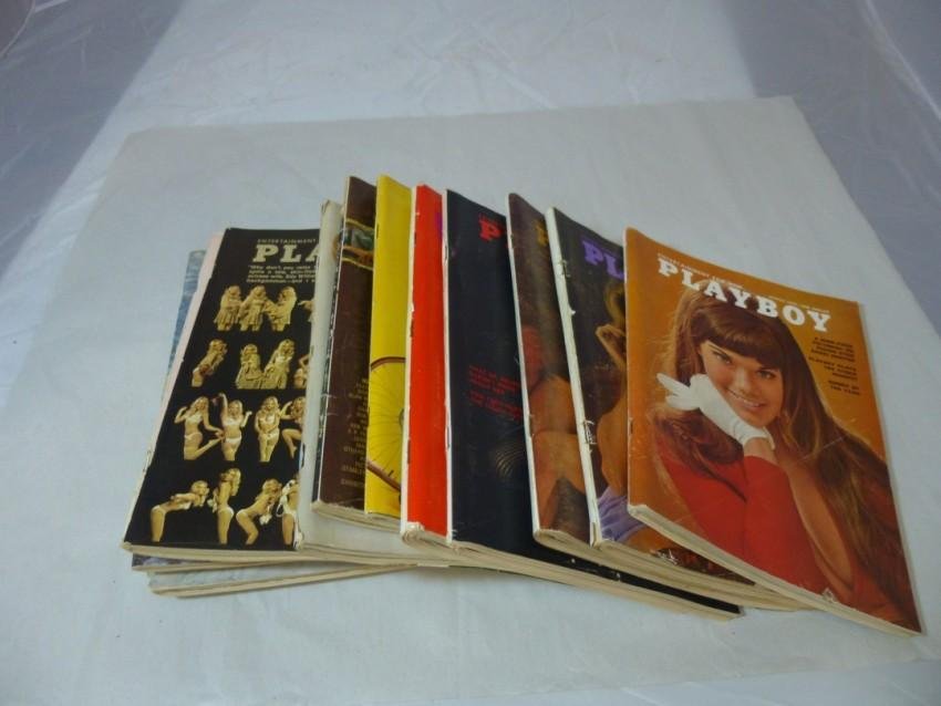 Stack of Old Playboy magazines - Aug 24, 2014 | Burns Auction