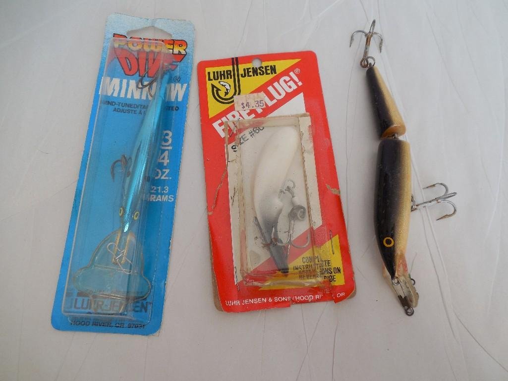 Three Vintage Fishing Lures - 2 in Boxes: Shipping 10