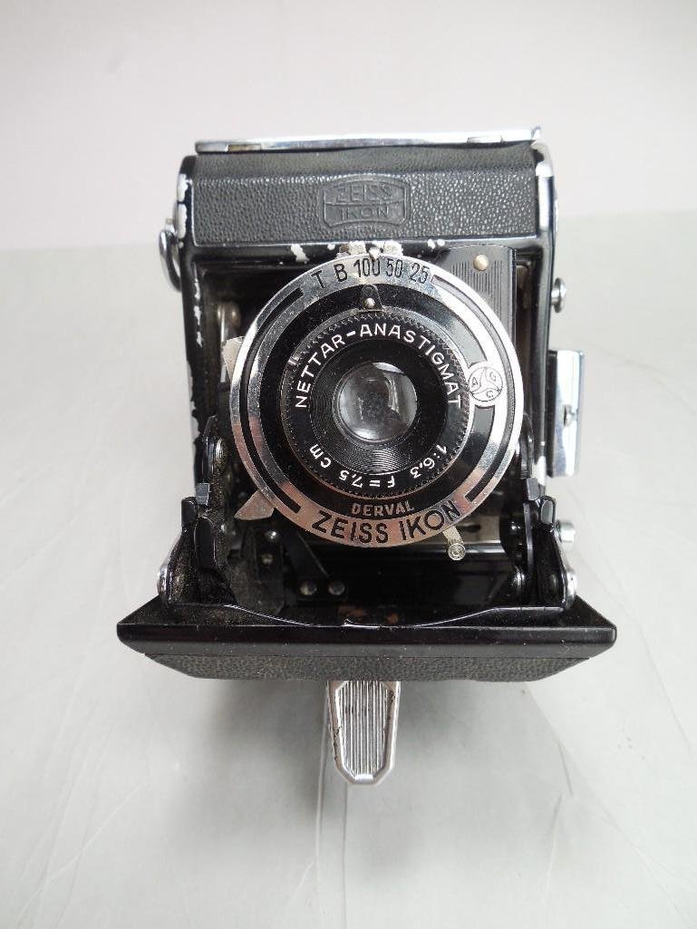 Antique Zeiss Ikon Herlango Camera Derval Lens: Shipping 10