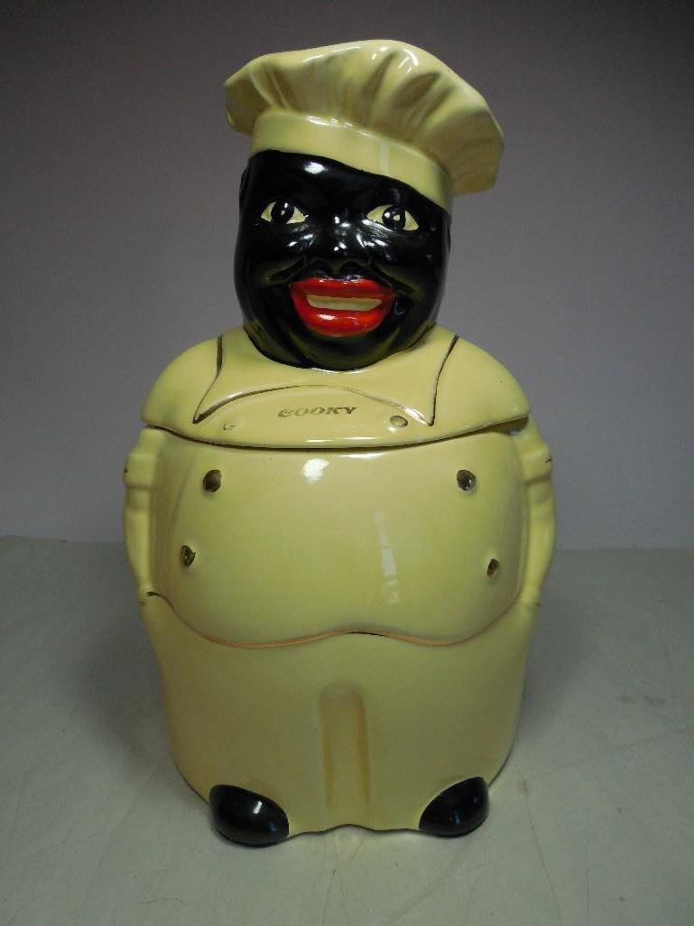 Vintage Black Americana Cookie Jar "Cooky" Pearl: See terms and conditions for shipping info.