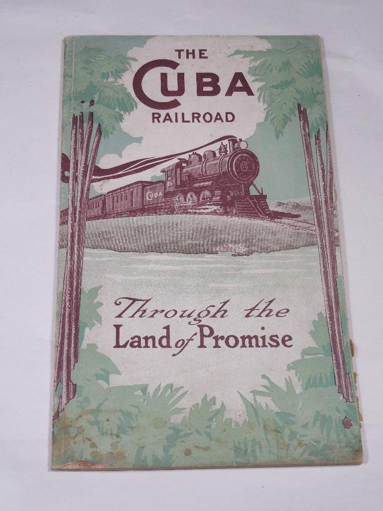 Rare Antique Cuba Railroad Booklet: Shipping 7.50