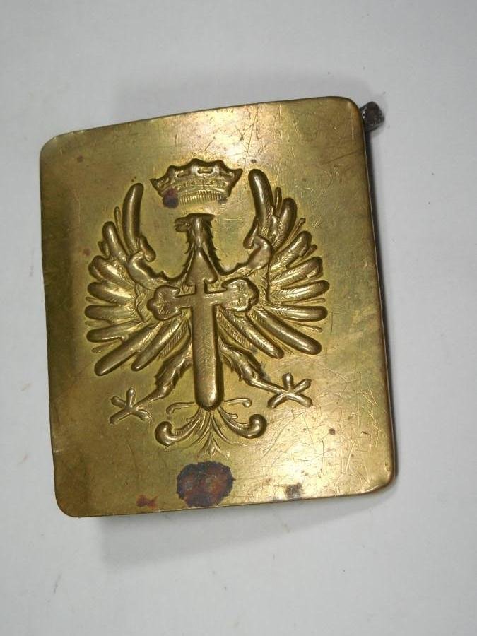 Antique Military Belt Buckle Spanish Civil War: Antique Military Belt Buckle Spanish Civil War