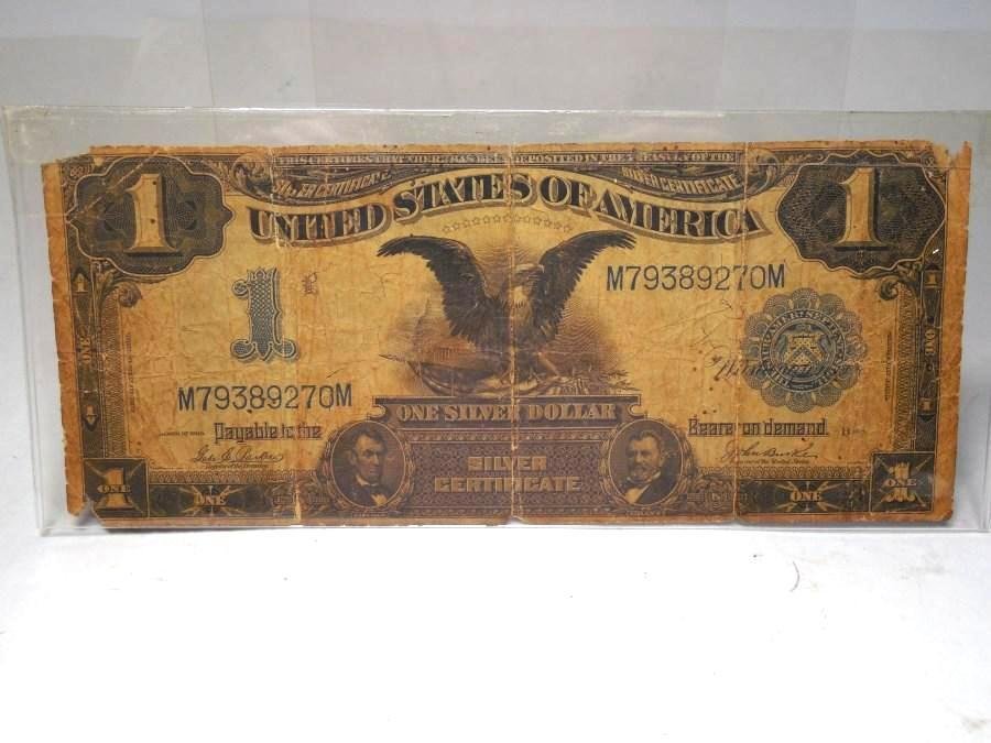Early $1 Silver Certificate Dollar Bill: Early $1 Silver Certificate Dollar Bill