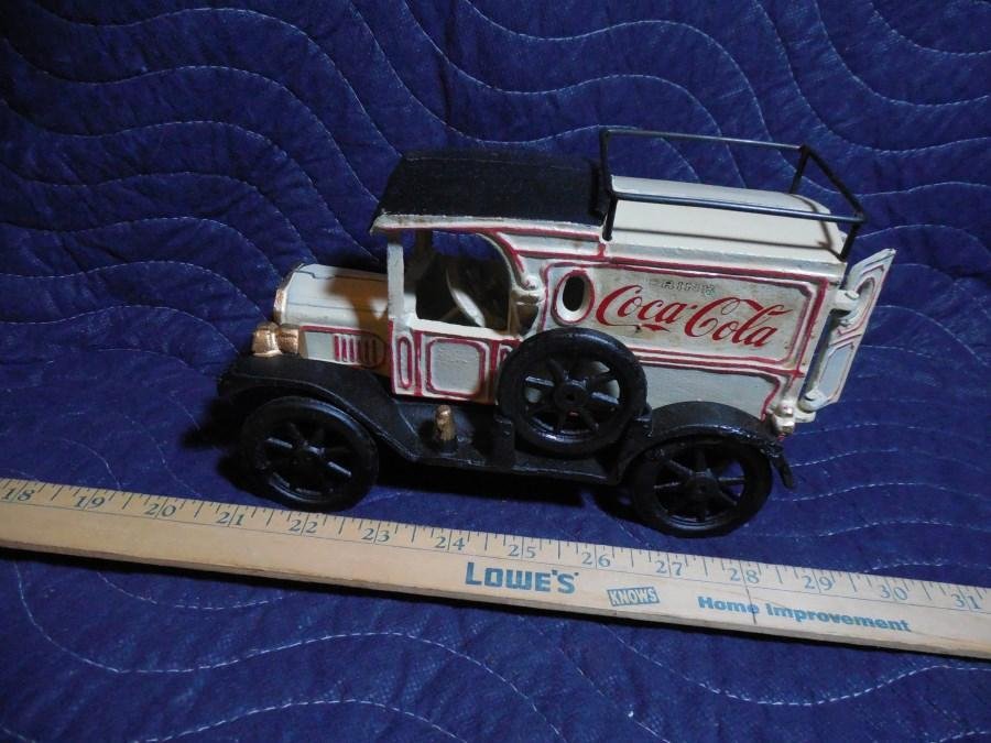 Cast Iron Coca-Cola Truck Toy: Cast Iron Coca-Cola Truck Toy
