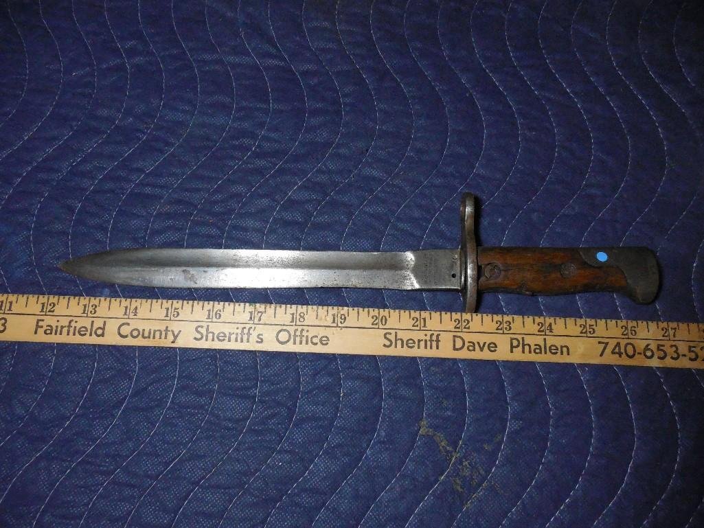 Antique German Bayonet Mauser: Antique German Bayonet Mauser