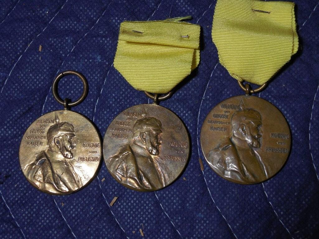 Group Lot 3 Early Prussian German Medals: Group Lot 3 Early Prussian German Medals
