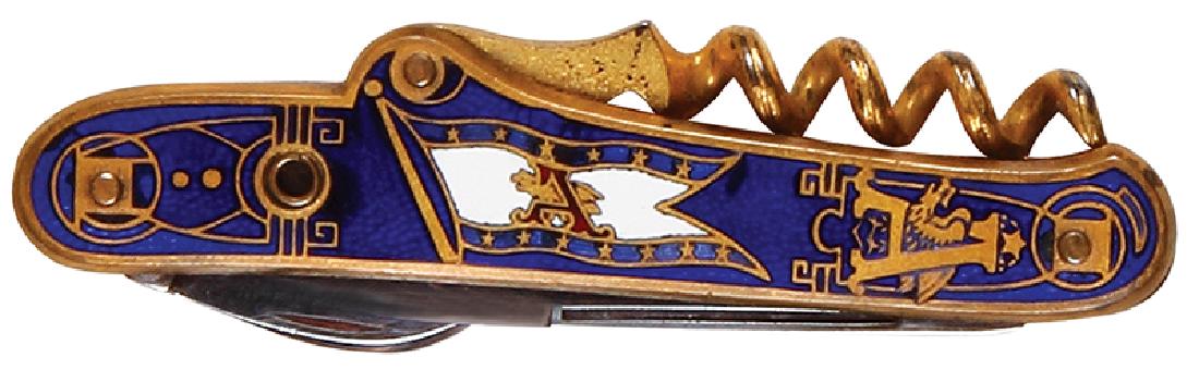 Anheuser-Busch enameled pocket knife (1 of 2)