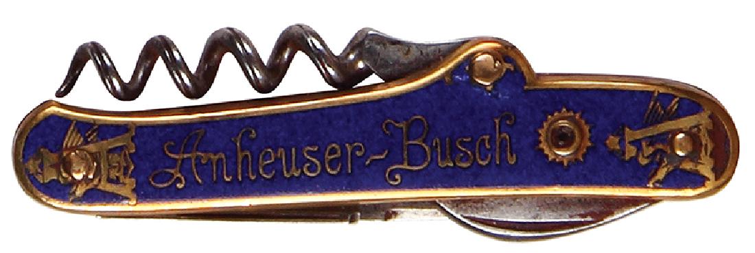 Anheuser-Busch enameled pocket knife (1 of 2)