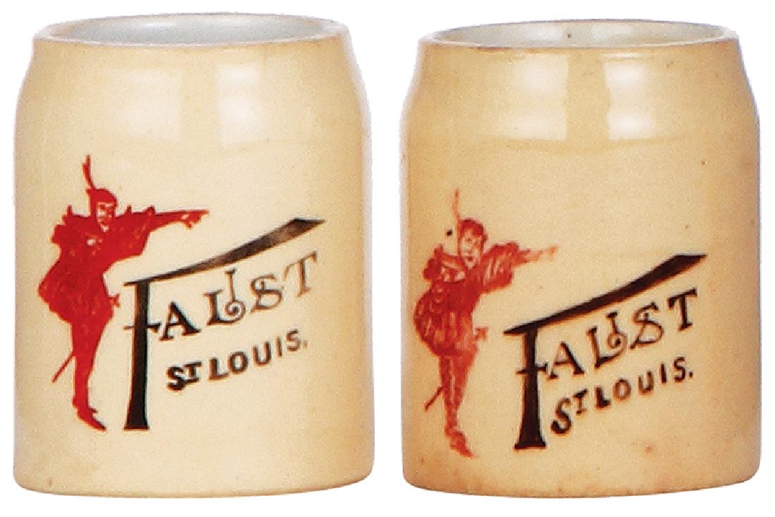 Two pottery mugs, Faust (1 of 2)