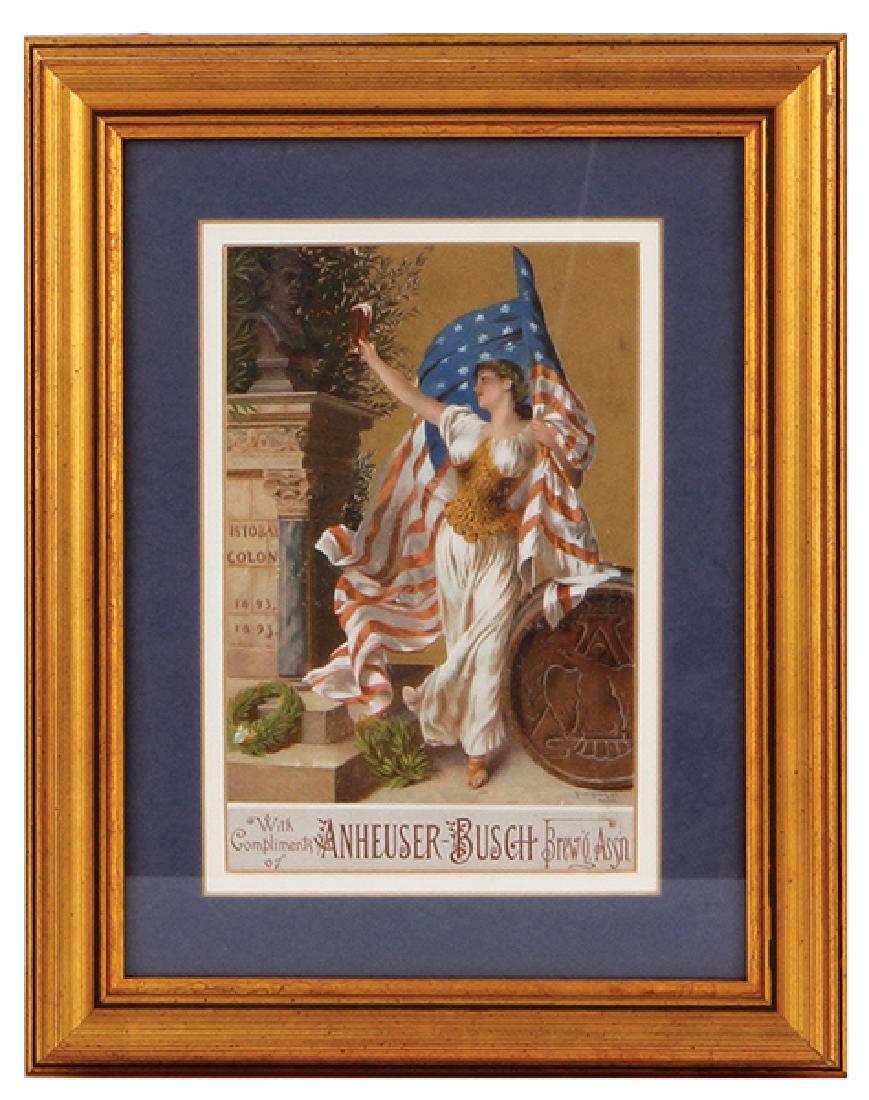 Anheuser-Busch Lithograph (1 of 2)