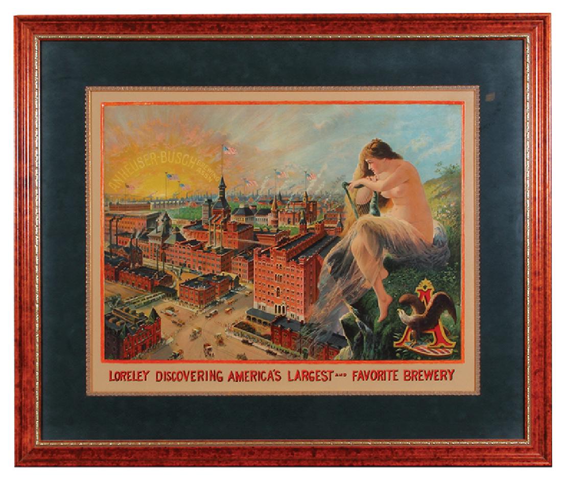 Anheuser-Busch Lithograph (1 of 2)