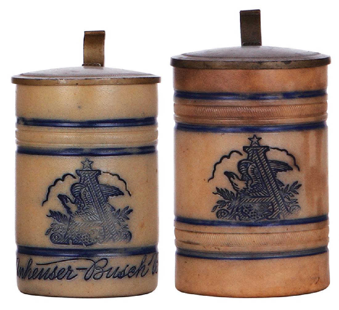Two Stoneware steins, Anheuser-Busch (1 of 3)