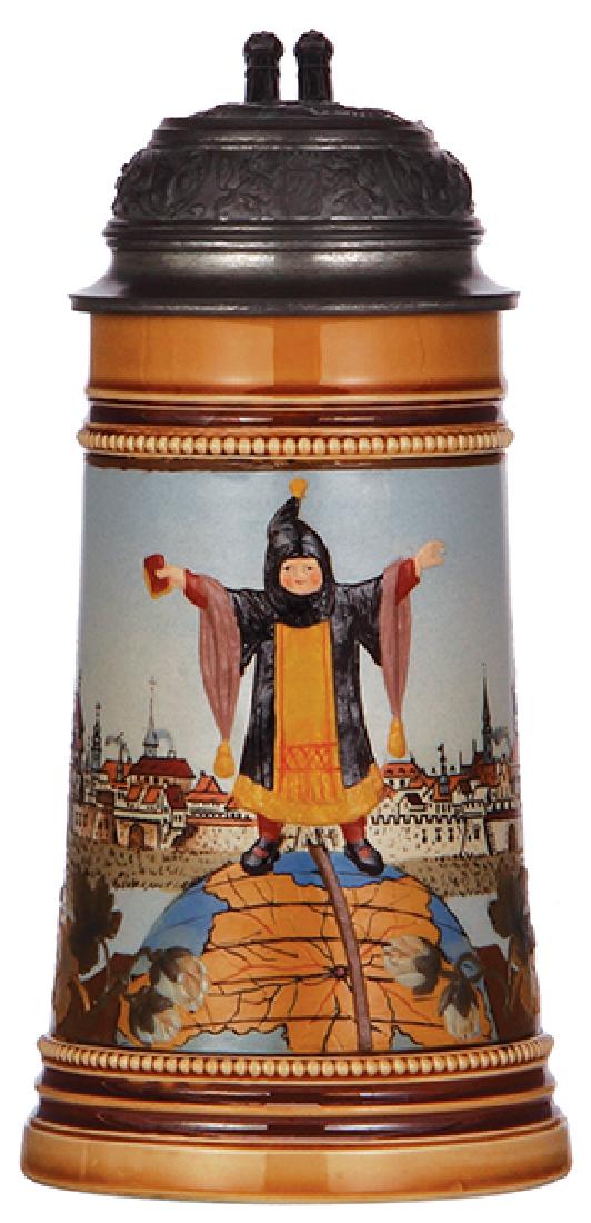 Mettlach stein, 2585 (1 of 2)