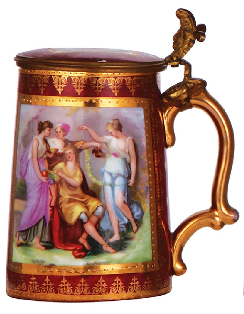 Porcelain, stein, Royal Vienna type (1 of 2)