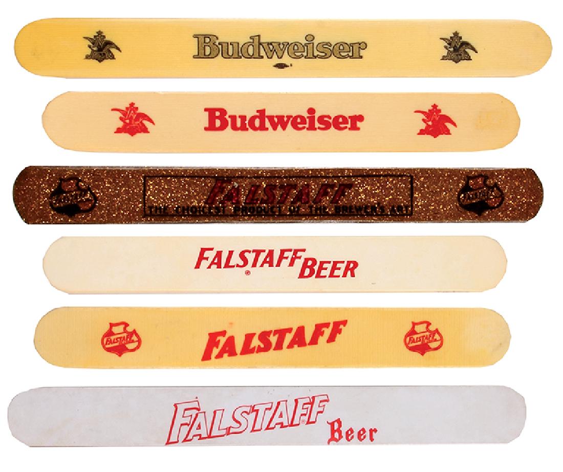 Six beer foam scrapers (1 of 2)