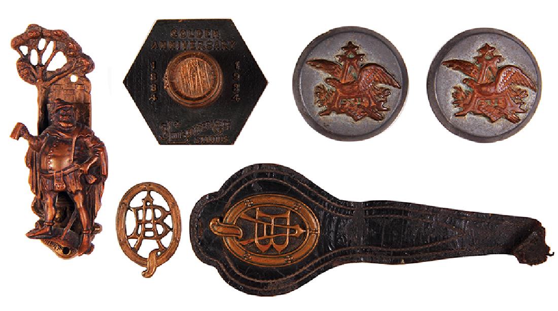 Six Anheuser-Busch items (1 of 2)