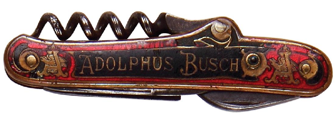Anheuser-Busch enameled pocket knife (1 of 2)