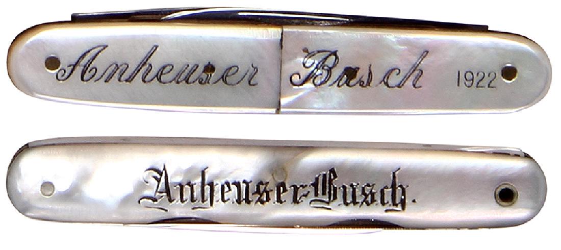 Two Anheuser-Busch pocket knives (1 of 2)