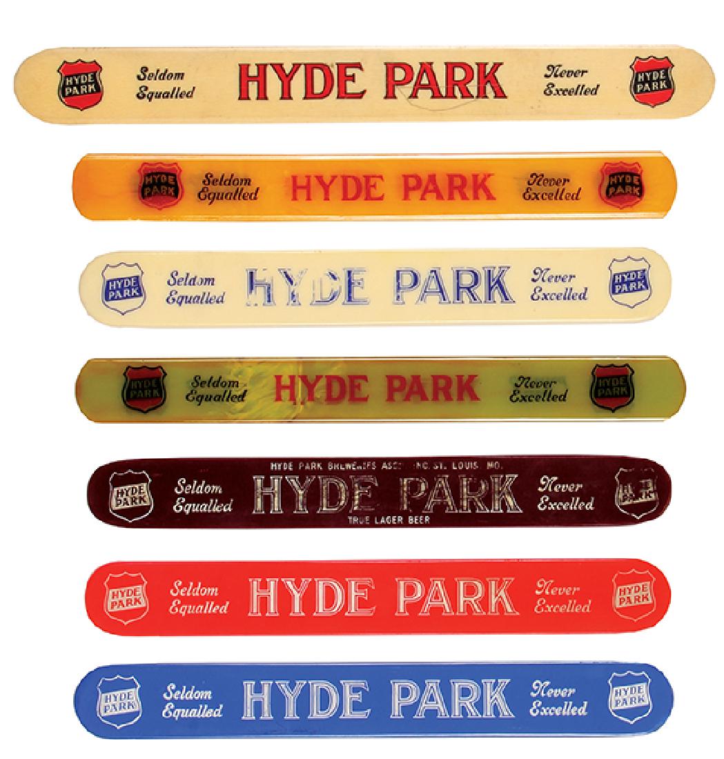 Seven beer foam scrapers (1 of 2)