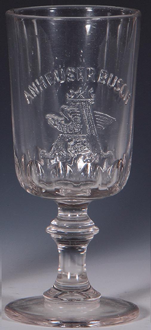 Pre-Prohibition embossed beer glasse (1 of 1)