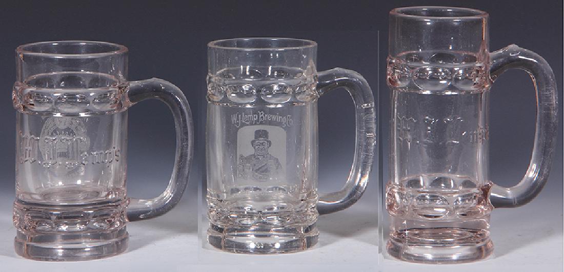 Pre-Prohibition beer glass mugs (1 of 2)