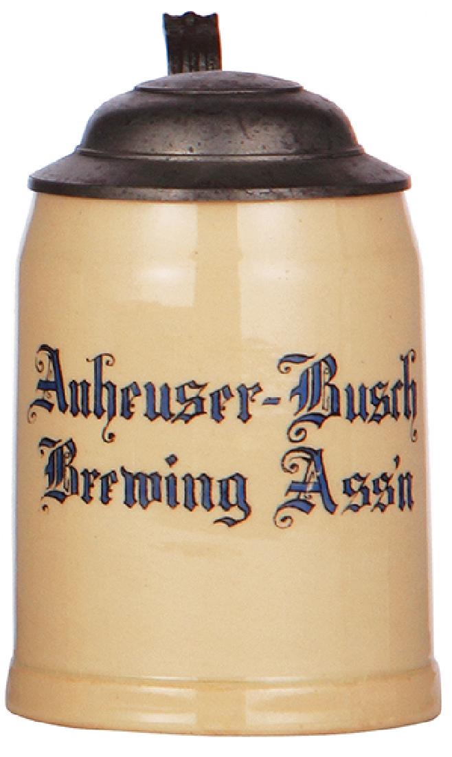 Pottery stein, Anheuser-Busch (1 of 2)