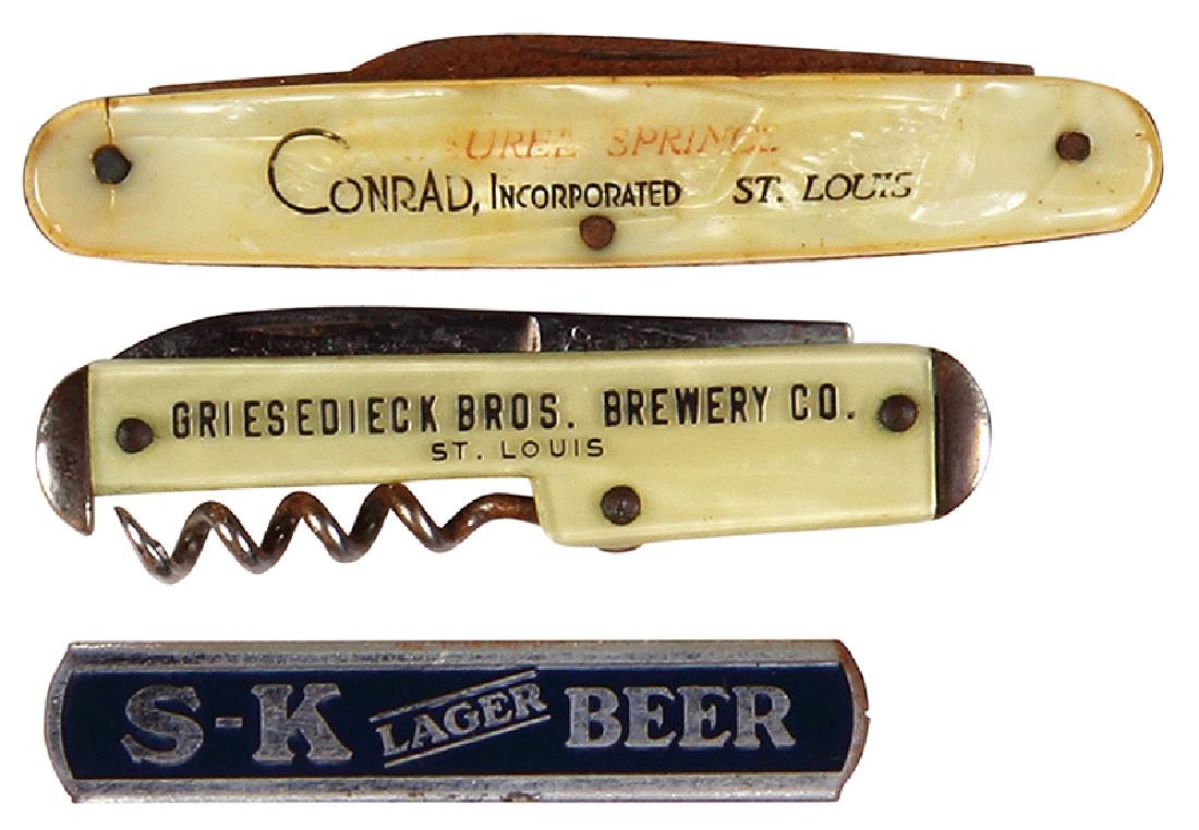 Three brewery knives (1 of 2)