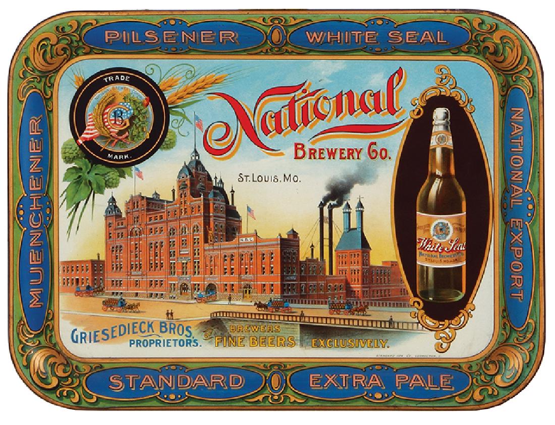 National Brewing Co. tray (1 of 2)
