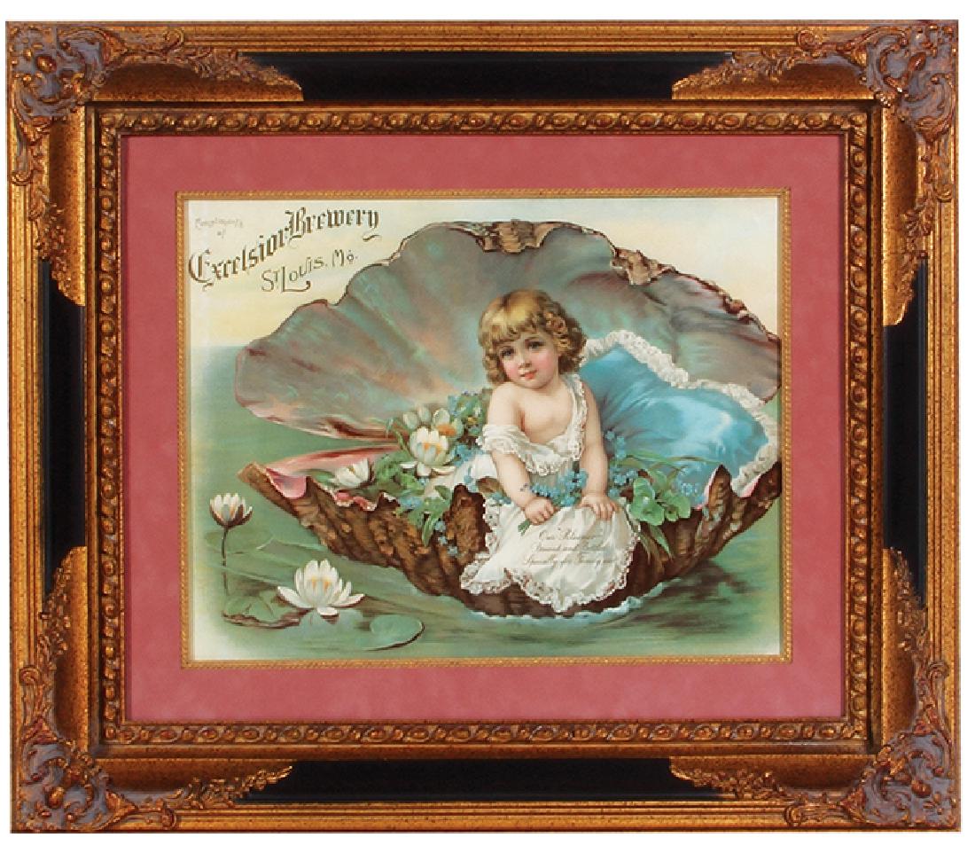 Excelsior Brewery Lithograph (1 of 2)