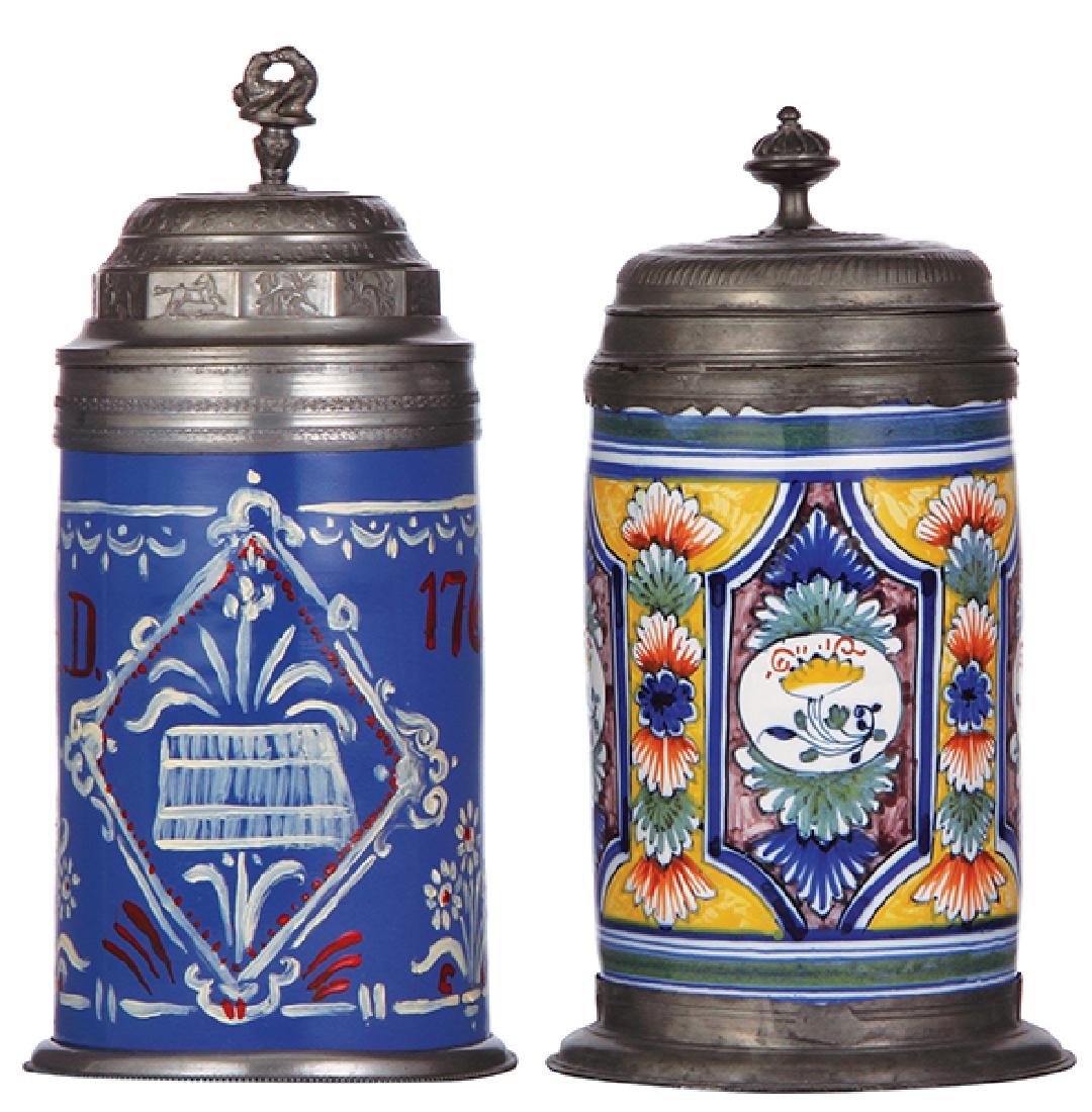 Two faience steins (1 of 3)