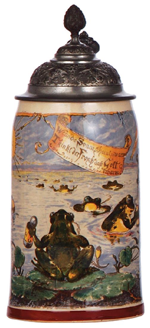 Mettlach stein, 1038[1909] (1 of 2)